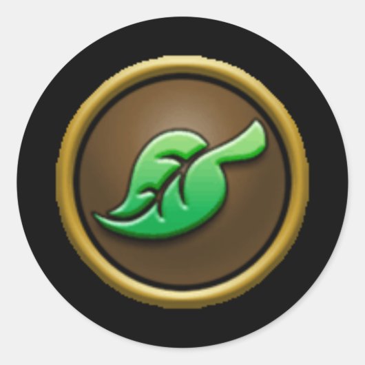 Wizard101 Stickers Life School (Devant)