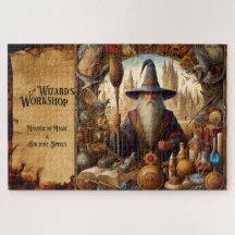 Wizard Art Print Fantasy Tovenarij Magische Artefa