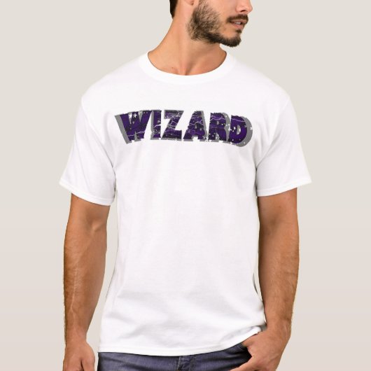 Wizard - bliksem t-shirt (Voorkant)
