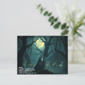 Wizard Briefkaart (Staand voorkant)