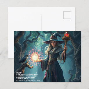 Wizard Briefkaart