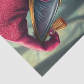 Wizard Cat Tissue Paper Tissuepapier (Detail)