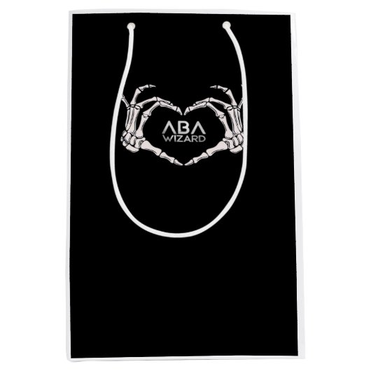 Wizard Classic - Skelet Handen Hart Medium Cadeauzakje (Voorkant)