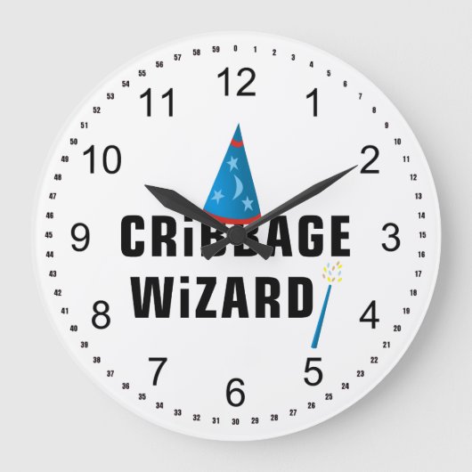 Wizard Cribbage Grote Klok (Voorkant)