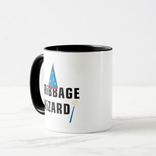 Wizard Cribbage Mok (Voorkant links)