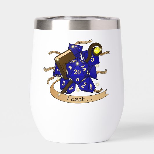 Wizard Dice Design (Achterkant)