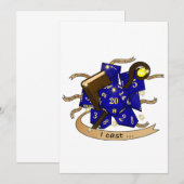 Wizard Dice Design Aankondiging (Voorkant / Achterkant)