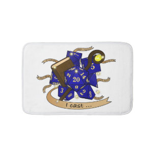 Wizard Dice Design Badmat