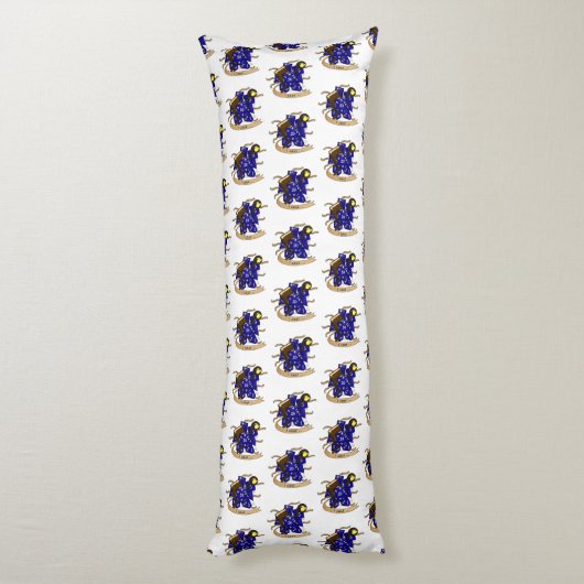 Wizard Dice Design Lichaamskussen (Achterkant (Verticaal))