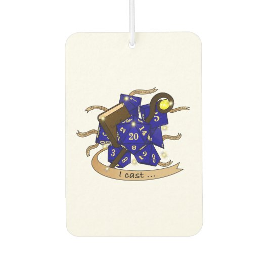 Wizard Dice Design Luchtverfrisser (Voorkant)