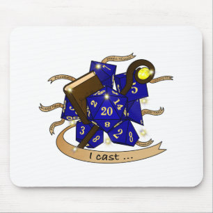 Wizard Dice Design Muismat