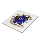 Wizard Dice Design Tegeltje (Zijkant)