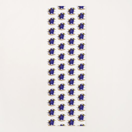 Wizard Dice Design Yogamat (Voorkant)