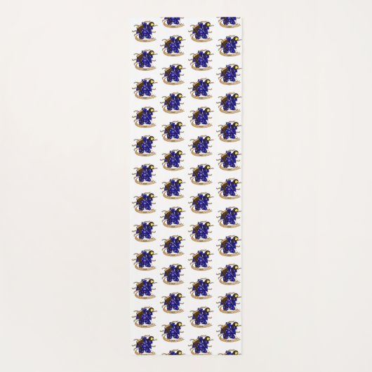 Wizard Dice Design Yogamat (Achterkant)