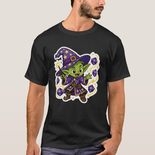 Wizard Dice Goblin T-shirt (Voorkant)