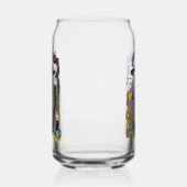 Wizard Dragon Fantasy Paarse Blikvorm Glas (Links)