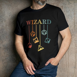 Wizard Dungeon Fantasy Rollenspel T-shirt