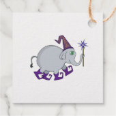 Wizard Elephant Bedankjes Labels (Achterkant)