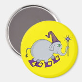Wizard Elephant Magneet (Voorkant / Achterkant)