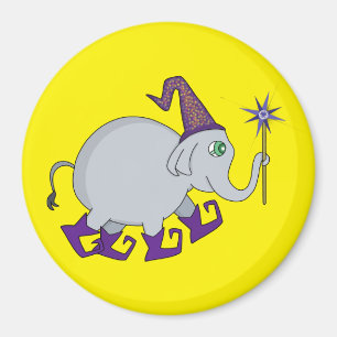 Wizard Elephant Magneet