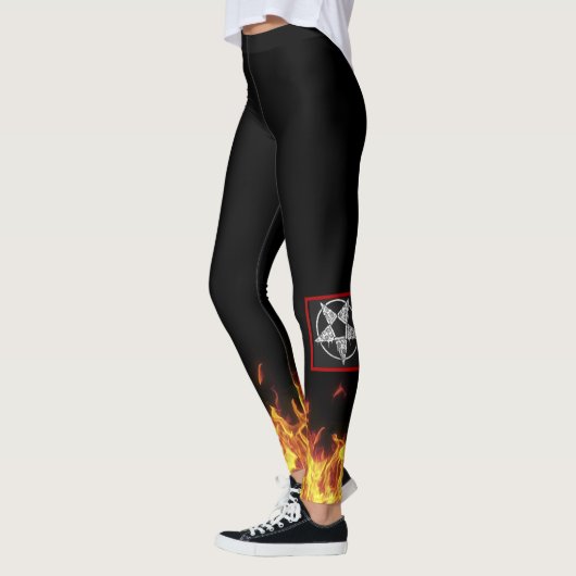Wizard Fire FUEGO Leggings Running Pizza Lord (Gauche)