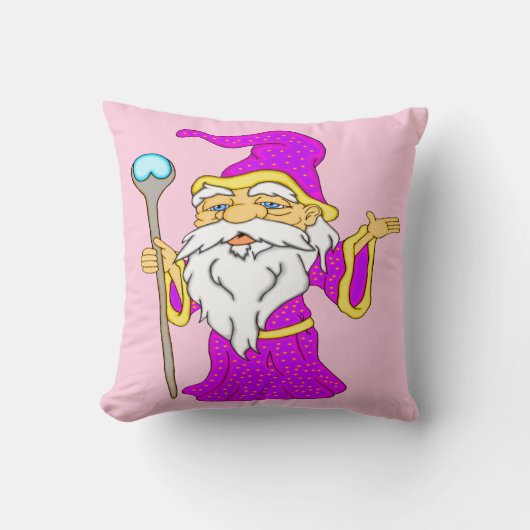 Wizard Gnome Kussen (Voorkant)