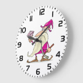 Wizard Gnome with Large Diamond Gemstone Grote Klok (Hoek)