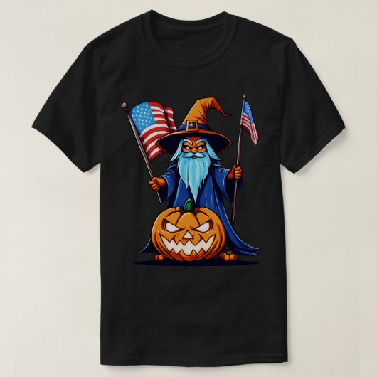 wizard Halloween T-shirt (Design voorkant)
