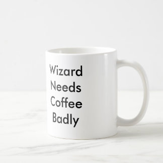 Wizard heeft koffie nodig koffiemok