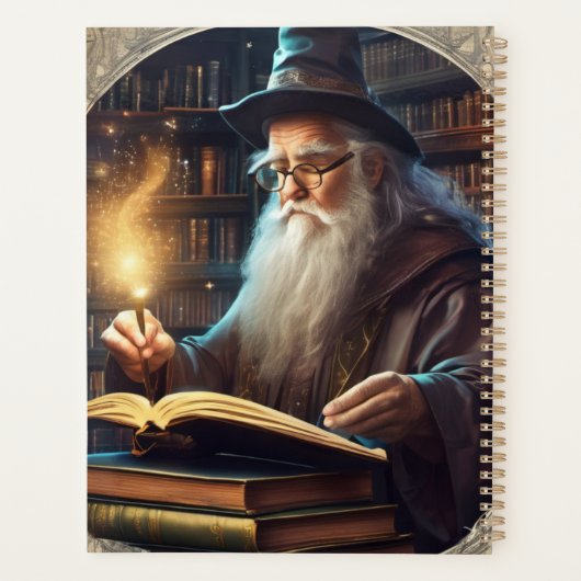Wizard Learning Calendar Planner (Achterkant)