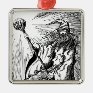 Wizard Metalen Ornament