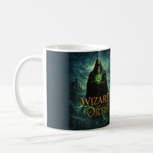 Wizard of Orth Logo Mug (Gauche)
