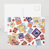 Wizard of Oz™ Character Print Toss Pattern Briefkaart (Voorkant / Achterkant)