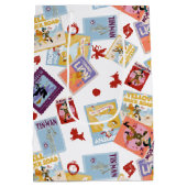 Wizard of Oz™ Character Print Toss Pattern Medium Cadeauzakje (Achterkant)