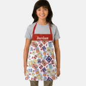 Wizard of Oz™ Character Print Toss Pattern Schort (Insitu)