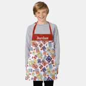 Wizard of Oz™ Character Print Toss Pattern Schort (Gedragen)