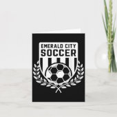 Wizard Of Oz Emerald City Soccer Football Costume Kaart (Voorkant)