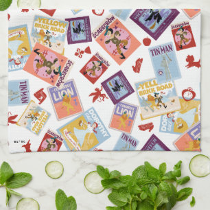 Wizard of Oz™ Karakter Print Toss Patroon Theedoek