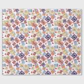 Wizard of Oz™ Karakterprint Worppatroon Cadeaupapier (Vlak)