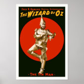 Wizard of OZ Tin Man Poster (Devant)