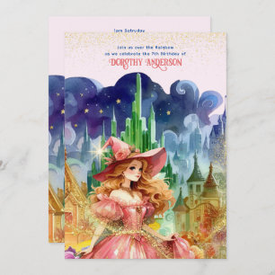 Wizard of Oz Verjaardag Goede Heks Verjaardag Kaart