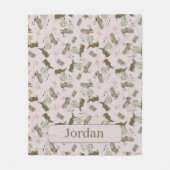 Wizard of Oz™ Wicked Witch™ Crystal Ball Pattern Fleece Deken (Voorkant)