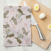 Wizard of Oz™ Wicked Witch™ Crystal Ball Pattern Theedoek (Quarter Fold)