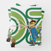 wizard Oz-tekens en tekstletters Inpakpapier Vel (In situ)