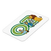  wizard Oz-tekens en tekstletters Magneet (Linkerzijde)