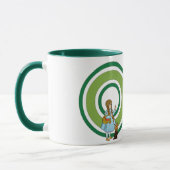 wizard Oz-tekens en tekstletters Mok (Links)