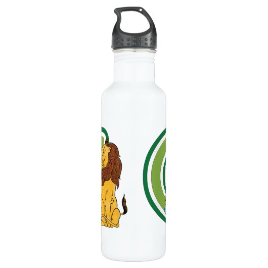  wizard Oz-tekens en tekstletters Waterfles (Achterkant)