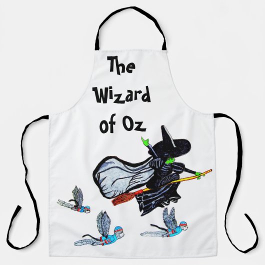 WIZARD OZ WICKED WITCH LANG APRON SCHORT (Voorkant)