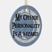 Wizard Persoonlijkheid Keramisch Ornament (Rechts)