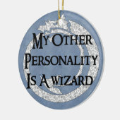 Wizard Persoonlijkheid Keramisch Ornament (Links)